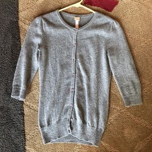 Aqua Cashmere Cardigan
